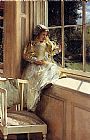 Lady Laura Teresa Alma-Tadema Sunshine painting